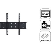 Resim Maxo 550 Sabit Tv Askı Aparatı 32'' 42'' 82 106 Ekran 
