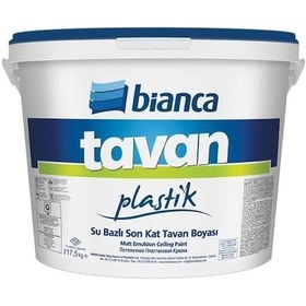 Resim Bianca Su Bazlı Parfümlü Son Kat Tavan Boyası 10 Kg 10 KG 