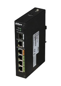 Resim Dahua Uzun Menzil 800 Metre 4 Kanal E-poe Switch 4fe Poe +1ge +1ge Sfp 