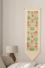 Resim William Morisse Duvar Halısı, Sanat Serisi Dekor, 100cm Kanvas Flama Askılı Duvar Örtüsü NO:697 - Renkli - 10 / 30 x 100 