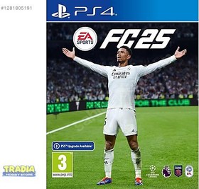 Resim FC 25 TÜRKÇE MENÜ PS4 -TAKAS OLUR -METROGARDEN AVM 