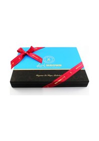 Resim Dark Brown Doğum Günü Tebrik Çikolatası %100 El Yapımı Madlen 72 Adet 