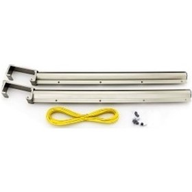 Resim Kare Tip Çamaşırlık 30x80 Cm - Bronz Gri 