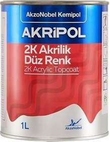 Resim Akzo Kemipol Akrlik 2k Düz Boya 1lt 1.grup 