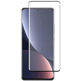 Resim Microcase Xiaomi 12X 3D Curved Tam Kaplayan Kavisli Tempered Cam 
