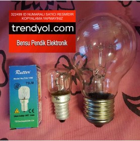 Resim Genel Markalar YENİ SERİ FIRIN AMPULÜ FIRIN LAMBASI 5CM 5,5CM 6CM YERLERİNE TAM UYAR 15W YENİ AKKOR 40W AYDINLATIR 