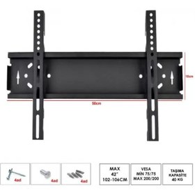 Resim Ufix Lcd Askı Aparatı Sabit 42"106 Cm 