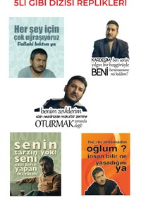 Resim 1001MODEL 5'li Gibi Dizisi Replikleri Dekoratif Oto Kokusu Ve Oto Aksesuarı 