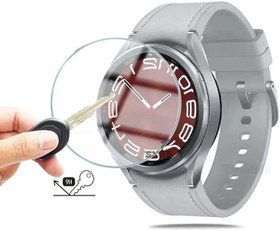 Resim Sneezy Samsung Galaxy Watch 6 Classic 43mm İle Uyumlu Polymer Temperli Nano 0.5 mm Watch Ekran Koruyucu 