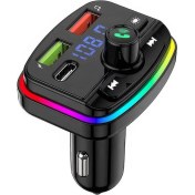 Resim Storemax Bluetooth Araç Kiti – Fm Transmitter, Type-C & Çift USB Hızlı Şarj, Eller Serbest Arama, Kablosuz Müzik, Tf Kart & USB Destekli Araç Şarj Cihazı 