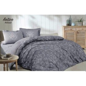 Resim Özdilek Tek Kişilik Ranforce Nevresim Takımı Antico Antrasit (495404518) 