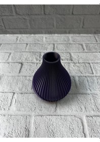 Resim Mor Vazo Çizgili 