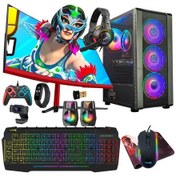 Resim Turbox TX5415 i5-6400 16 GB 512 GB SSD 4 GB 23.6" Free Dos Masaüstü Oyuncu Bilgisayarı 