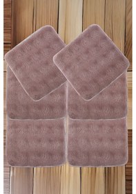 Resim My Evilla Bubble Kaymaz Sandalye Minderi 6'lı 40x40 Pembe 