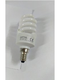 Resim Lamptıme Lamtime Lamptıme Spiral Tasarruflu Ampul 11W E14 Duy Günışığı (Sarı) 