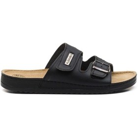 Resim Carlaverde Anatomic Erkek Terlik 140120 Sıyah Siyah 