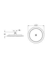 Resim Artema Origin A4579429 Classic Duş Başlığı Soft Bakır 