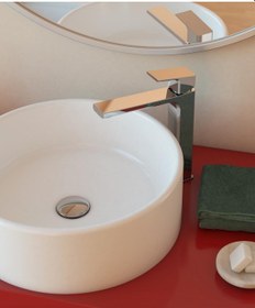 Resim Eca Tiera 102188002 Yüksek Tip Lavabo Bataryası 