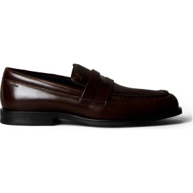 Resim Calvin Klein Kahve Erkek Klasik Ayakkabı Ess Rubber Penny Loafer Pol Lth 