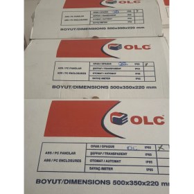 Resim 500 X 350 X 220mm OLC OPAK KAPAKLI ABS PANO 
