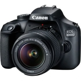 Resim Canon 4000D 18-55 MM III APS-C Sensörlü Dijital Fotoğraf Makinesi 3 inç Ekran ile 