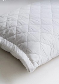 Resim Kapitoneli Pamuklu Yastık Koruyucu Alez 4'lü Paket 