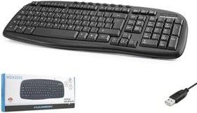 Resim Hadron HDX2609 Türkçe-Q Multimedia 1.80mt USB Kablolu Klavye - Siyah 