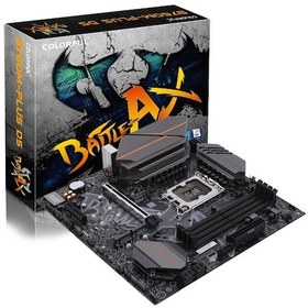 Resim Colorful Battle-AX B760M-Plus D5 V20 Intel B760 6800 MHz (OC) DDR5 Soket 1700 mATX Anakart 