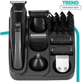 Resim Goldmaster GM-7178 Trend Kablosuz Saç Sakal Kesme Tıraş Makinesi 