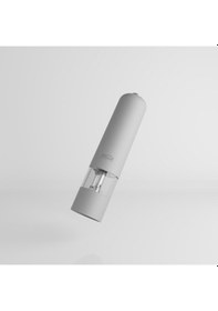 Resim House Pratik Hp67 Pilli Işıklı Otomatik Tuz Ve Baharat Öğütücü Gri 