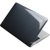 Resim MacBook Pro 15" A1707 A1990 Uyumlu Kristal Siyah Laptop Koruyucu Kılıf McStorey