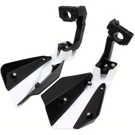 Resim Hightower Turuncu Motosiklet Evrensel El Koruyucu Motocross Atv Dirt Bike Koruma Aksesuarı 