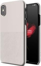 Resim Vrs Design 9051810 Iphone X/XS Skin Fit Kılıf, İnce Arka Kapak, Beyaz 