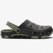 Resim Unisex Çift Tabanlı Ortopedik Hemşire Doktor Aşçı Laboratuvar Deniz Havuz Terliği Sandalet Siyah - Yeşil Siyah - Yeşil 