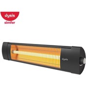 Resim Simfer Dysis Thermal Htr-7407 Infrared Elektrikli Soba Isıtıcı 2300w 