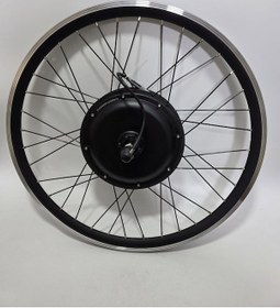 Resim Elektrikli Bisiklet Dönüşüm Kiti 48v 1000w Siyah 