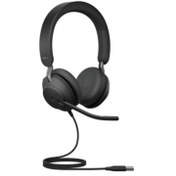 Resim Jabra Evolve2 40 Duo USB-A Kulak Üstü Kulaklık 