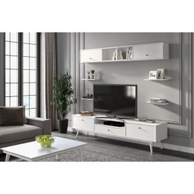 Resim Doressa Platinum White Tv Ünitesi 