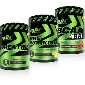 Resim Güç ve Performans Paketi (Pre-Workout Limon,Bcaa Karpuz,Creatine) 