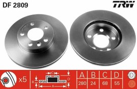 Resim TRW DF2809 | Disk On 96-03 T.Porter T4 | 1 Adet 