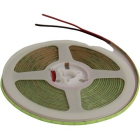 Resim 12 Volt 3mm 400 Ledli İnce Esnek Cob Şerit Led Turkuaz Ip20 5 Metre 