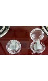 Resim Poebgo Family's Ocak Düğmesi Koruyucu Kapak 2 Adet 