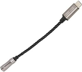 Resim Kulaklık Amplifikatörü, Düşük Güç 384KHz/32bit Gümüş Kaplama Bakır Çıkış Yükü 16Ω-600Ω Tip C - 3.5mm Dizüstü Bilgisayar için Kulaklık Amplifikatörü Adaptörü(siyah) 