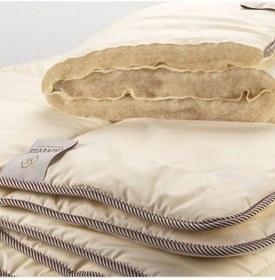 Resim Duvetta Doğal Yün Yorgan 195X215 Ekru 