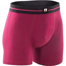 Resim Redzone Pamuk / Lycra Bordo Erkek Boxer 