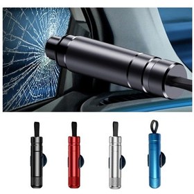 Resim Sones Araç Emniyet Çekici Çok Fonksiyonlu Sualtı Acil Durum Cam Kırıcı Mavi 