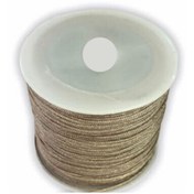 Resim Paraşüt İpi, Bileklik-Kolye örgü ipi 1 mm 50 metre Vizon 