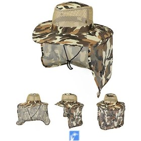 Resim Reva Rüzgar Geçirmez Kamuflaj Dağcı Şapka 56-58 Cm Bakır 