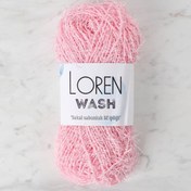 Resim Loren Wash Bebe Pembe El Örgü İpi - R094 - 34022 