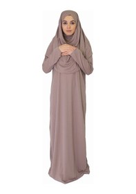 Resim Zehranaz Namaz Elbisesi Vizon Fermuarsız Namaz Elbisesi (545584682) Vizon 